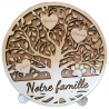 Arbre de vie famille (avec support)