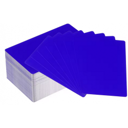 Cartes de visite en métal