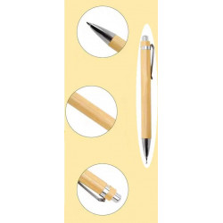 Stylo en bambou personnalisé