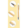 Stylo en bambou personnalisé