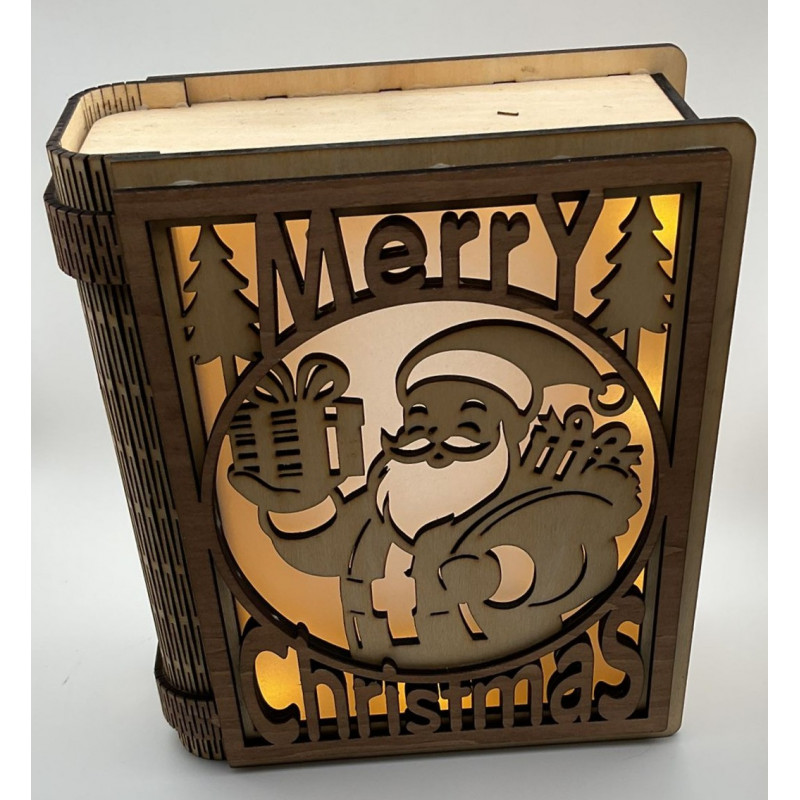 Livre lumineux Noël